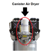 California Air Tools Ultra Quiet/Dry Oil-Free Air Compressor, 4HP, 60Gal CAT-60040DCADC
